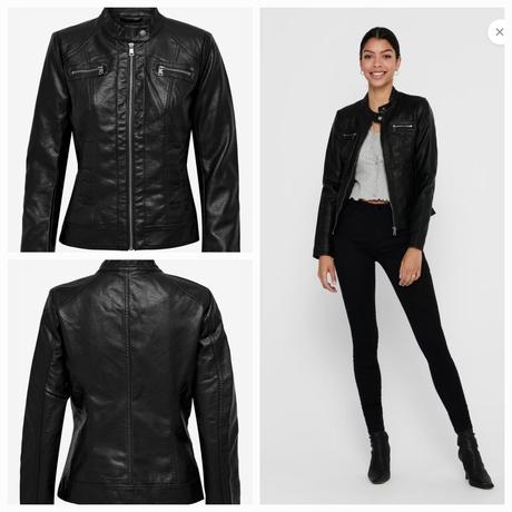 Koženková bunda, only,32