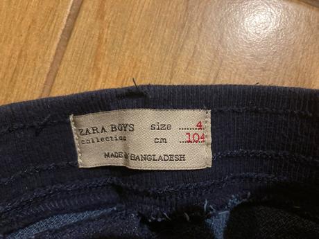 Chlapčenské nohavice zara 104, zara,104