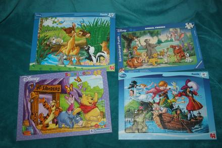 4 x puzzle pre najmenších, 