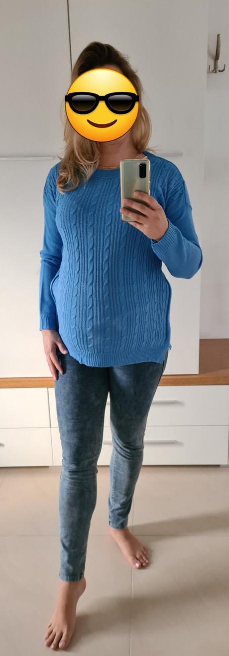 Tehotensky sveter, m