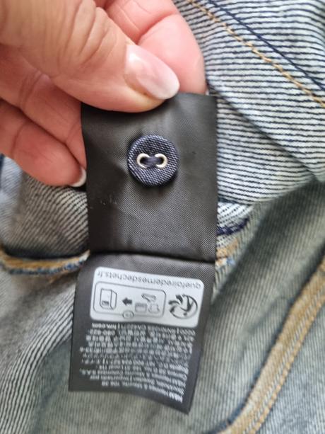 Rifľový top/vesta h&m veľ. 42, h&m,42