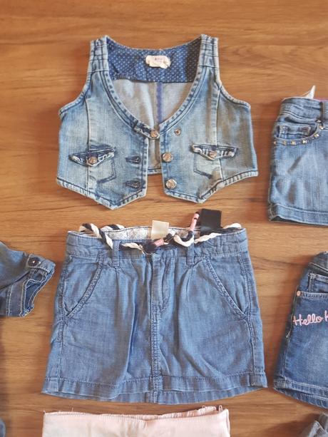 Sukne,saty,vesta, h&m,98