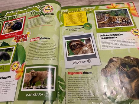 Krásna kniha nálepiek billa rekordy z ríše zvierat, 