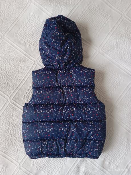 Zateplena vesta zara babygirl, zara,98