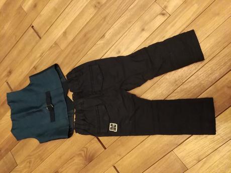 Vesta a nohavice velk. 3-6 mes. next, 62