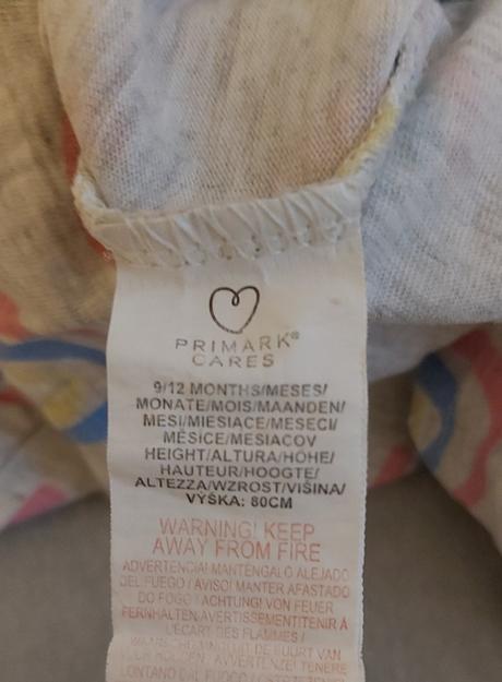 Letný overal/kombineza primark 80, primark,80