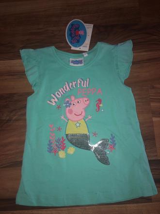 Tričko peppa pig, disney,98