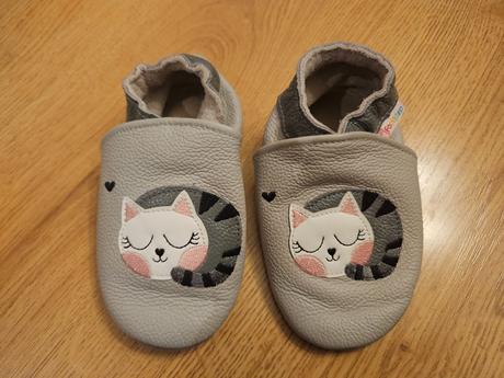 Kožené capačky footstep, 