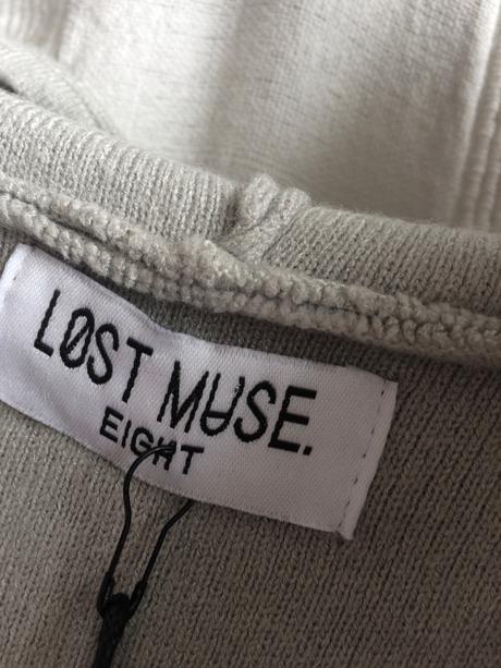 Lost muse eight dlhý sivý kardigan vel.36/s, 36 / s