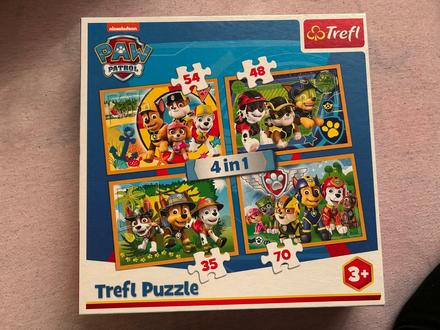 Puzzle labkova patrola 4 v 1, 