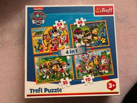 Puzzle labkova patrola 4 v 1, 