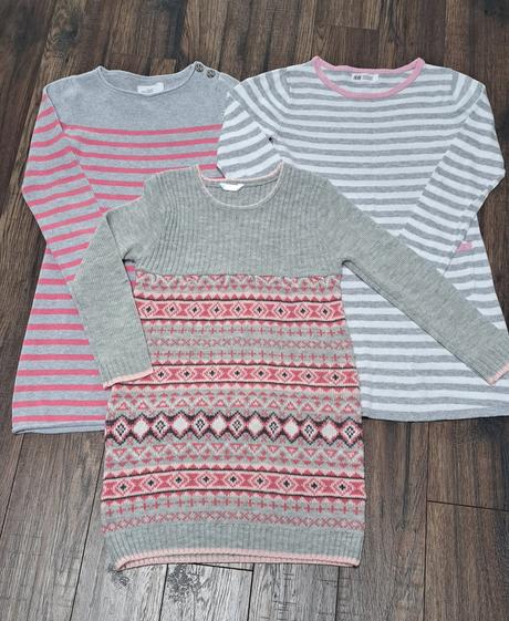 Pletené šaty hm, h&m,122