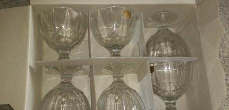 Retro zmrzlinové poháre 6ks, 