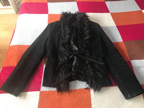 Kabatik semišová koža -  vel. s   zn. mango, mango,s