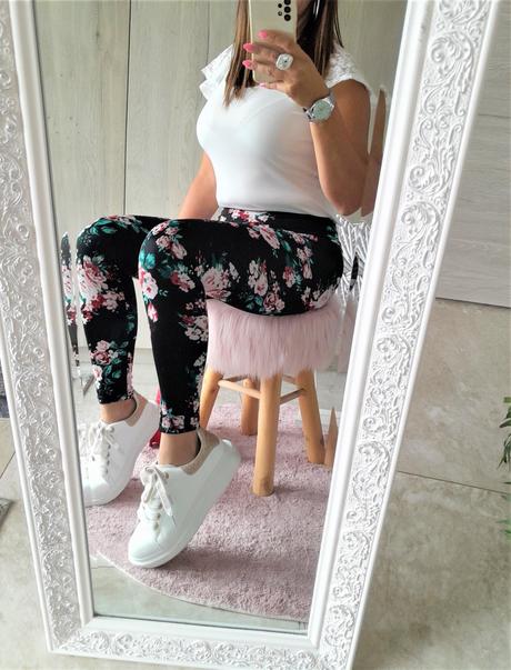 Kvetované legíny-s, s