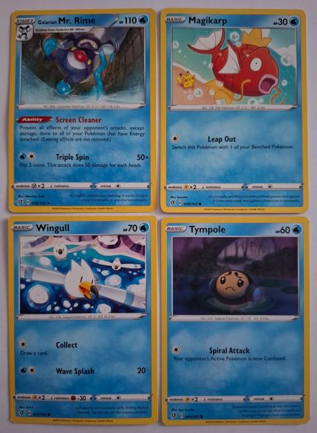 Pokémon karty "rebel clash" (1),