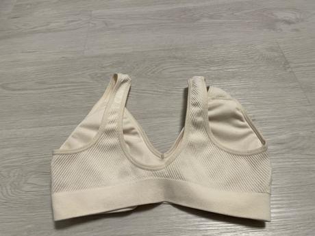 Krémová športová podprsenka ., primark,xs