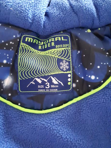 Zimná bunda mayoral, mayoral,98