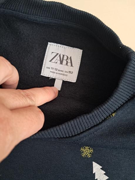 Tmavomodrá mikina zara 11-12 rokov, zara,152