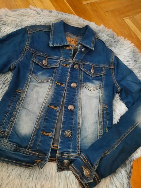 Riflová bunda m.sara, xs