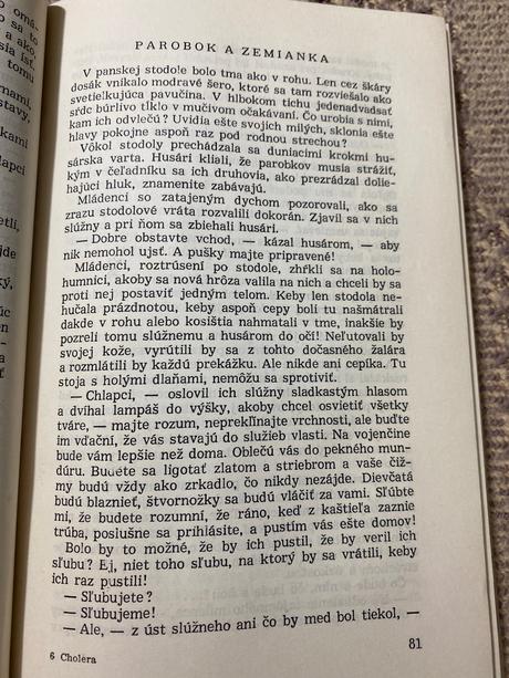 Stará retro kniha jožo nižnánský  cholera 1958, 