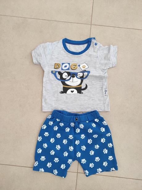 Komplet tričko kraťasy vel80, f&f,80