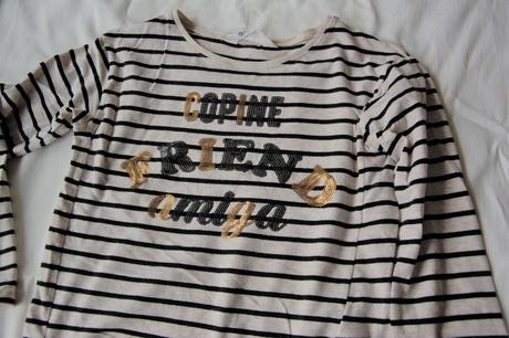 Tričko s flitrami, h&m,122