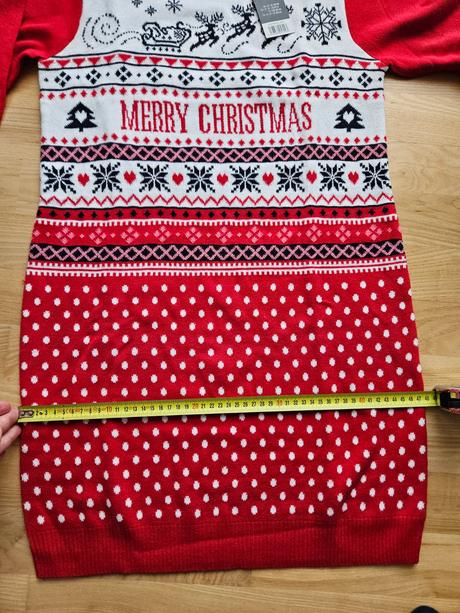 Vianočný sveter/šaty, 38