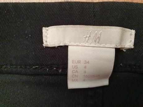 Dámske džínsy h&m, h&m,34