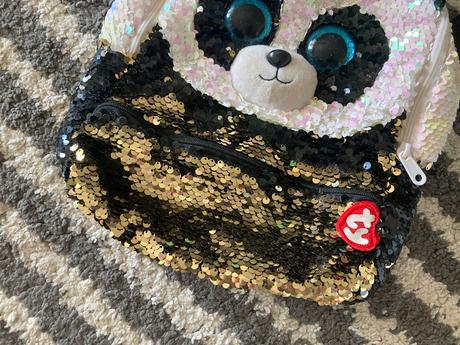 Flitrový ruksačik ty, ty