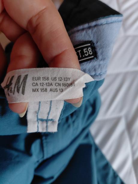 Kratase h&m vel 12-13r modre, h&m,158