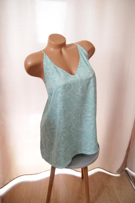 Modro zelený top papaya, xxl, papaya,xxl