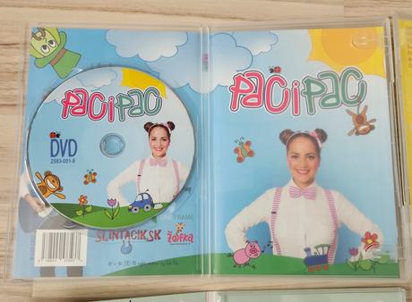 Dvd paci pac 3ks + 1ks cd spolu, 