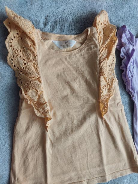 Tričká krátky rukáv, h&m,110