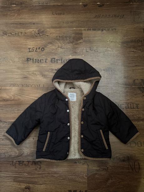 Prešívaná vyteplená bundička fred&flo, 80