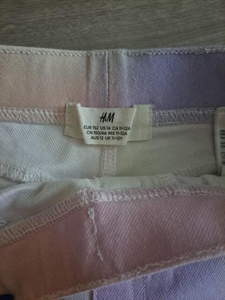 Nohavice  rozšírené, h&m,152
