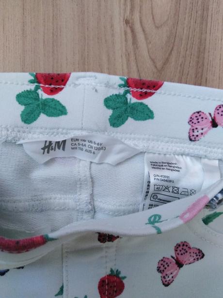 Nohavice, h&m,116