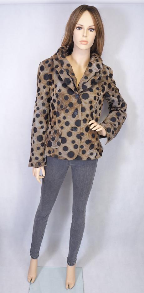 Luxusný elegantné sako madeleine, 40