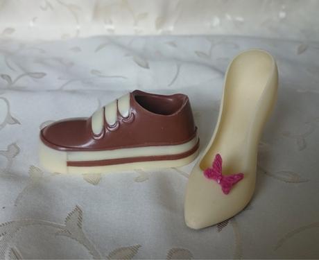 Mini tenisky z belgickej čokolády, 