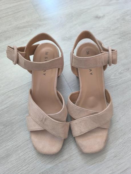 Semišové topánky, sinsay,36