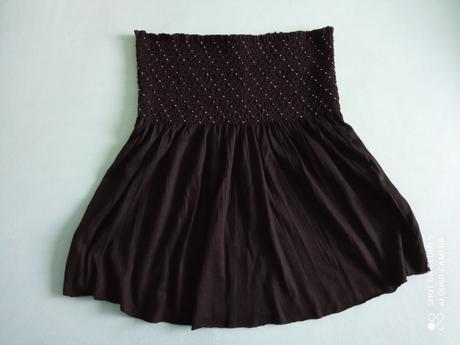 Tričko bez ramienok, m