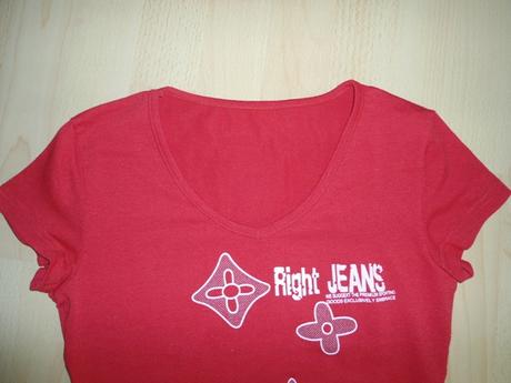 Cervene tricko kratky rukav, 140