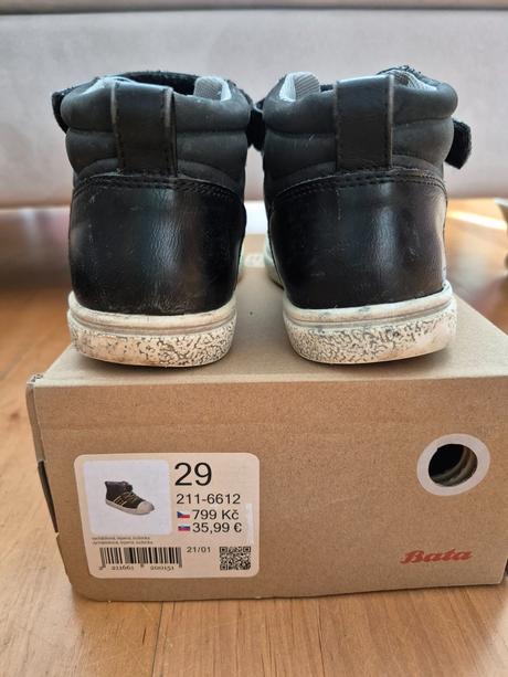 Jesenné chlapčenské topánky baťa 29, baťa,29