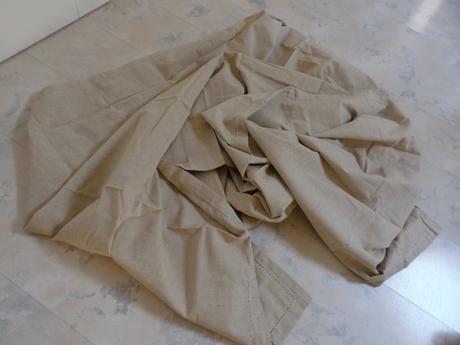 Naturálny veľký obrus 180 x 130 cm, 