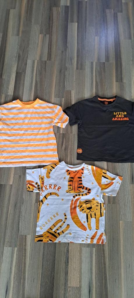 Set farebných letných tričiek (3 ks), veľ.104, f&f,104