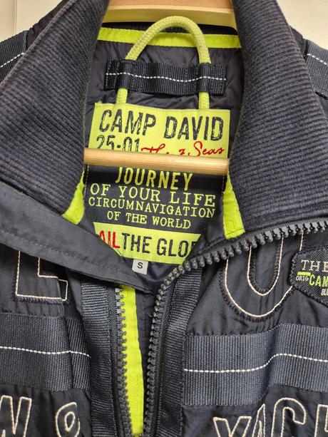 Camp david pánska bunda, s