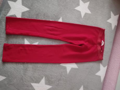 Legíny červene, h&m,146