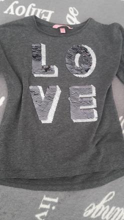 Tričko s trblietkami, ovs,116