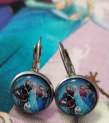 Milé náušničky frozen- chirurgická oceľ, 