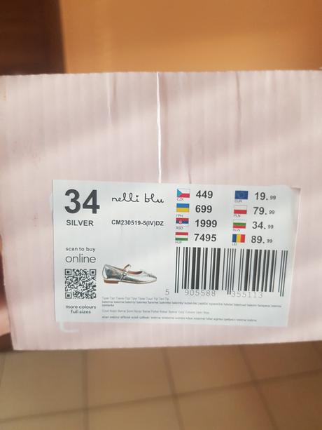 Baleríny, nelli blu,34